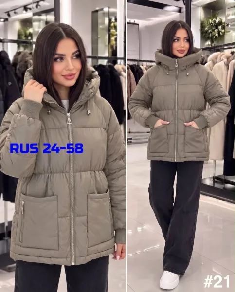 Тёплая женская куртка из синтепона — фото 2