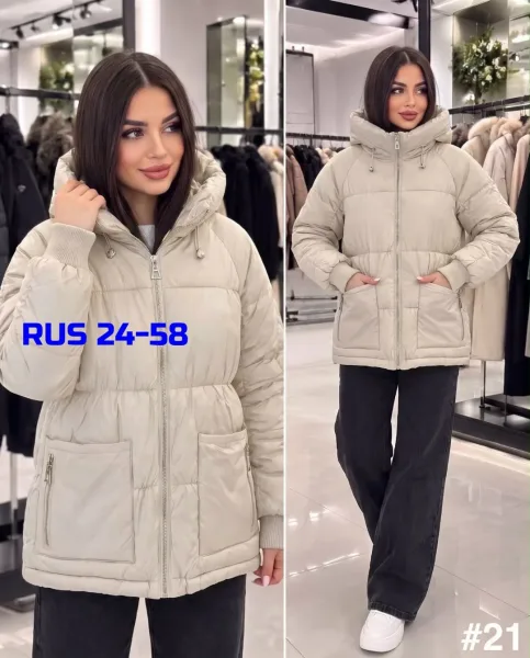 Тёплая женская куртка из синтепона — фото 3