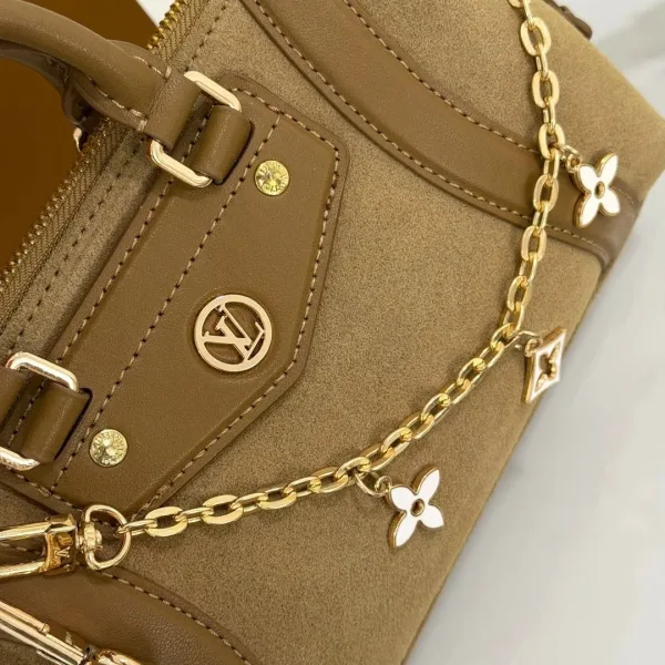 LV Сумка из натуральной замши и кожи Люкс — фото 5