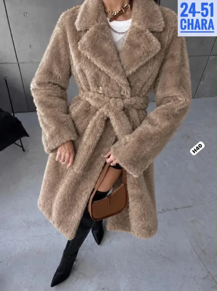 Пальто барашка — фото 1