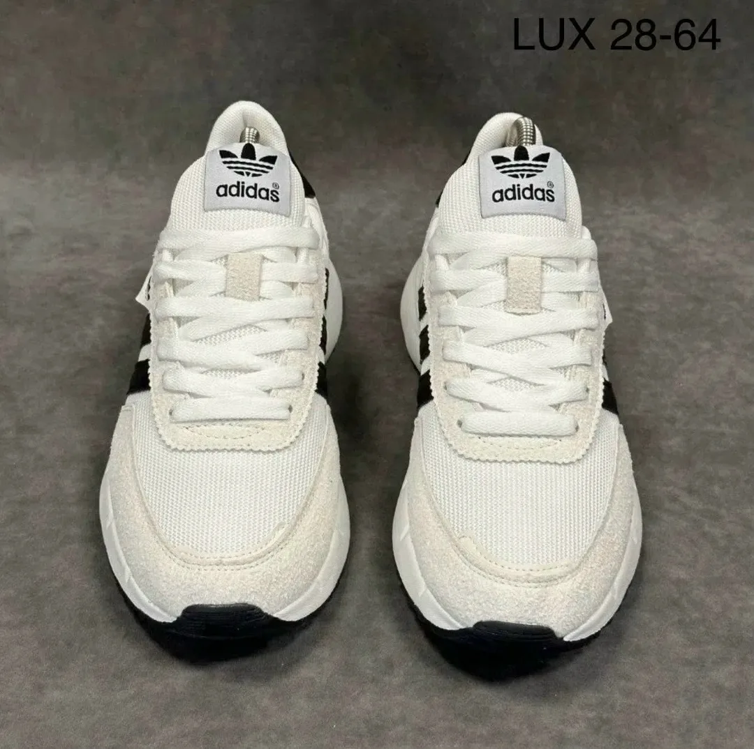 Adidas мужские кеды из натуральной замши — фото 7