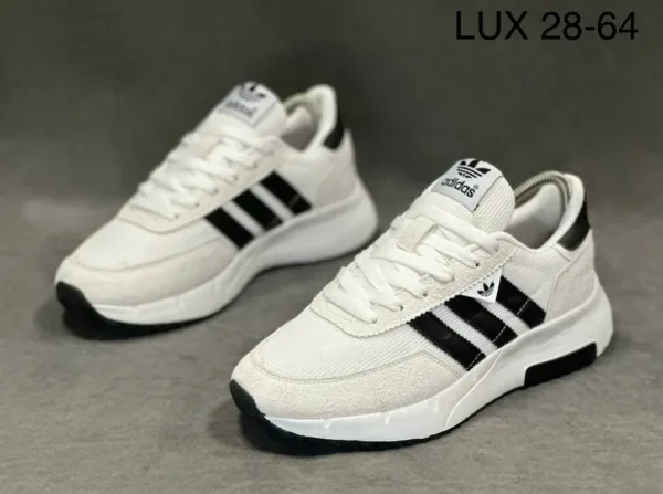Adidas мужские кеды из натуральной замши — фото 9