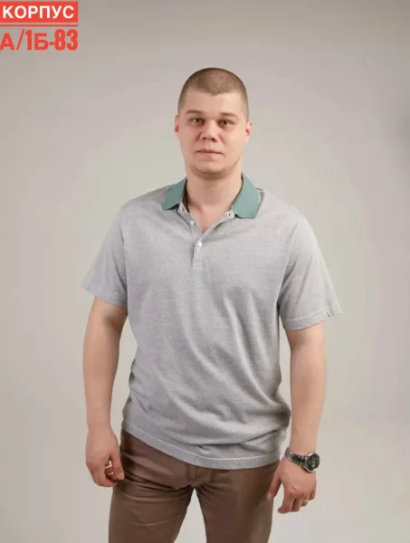 Мужская футболка-поло из 100 хлопка — фото 11