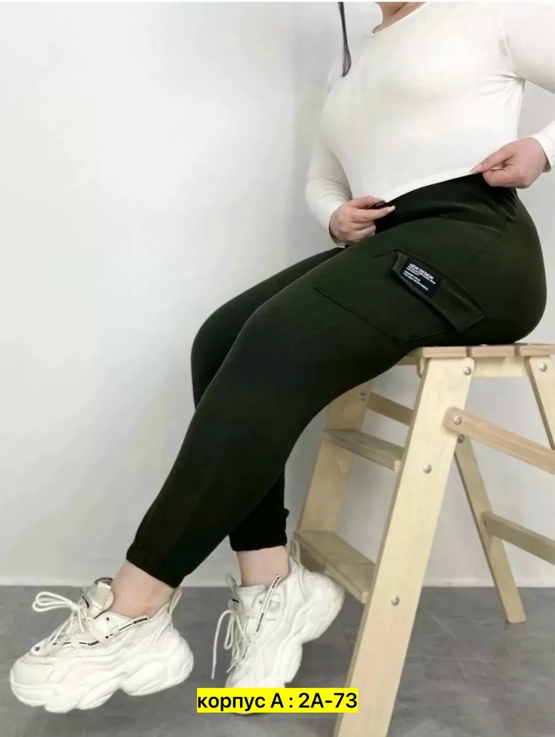 Брюки из хлопка — фото 6