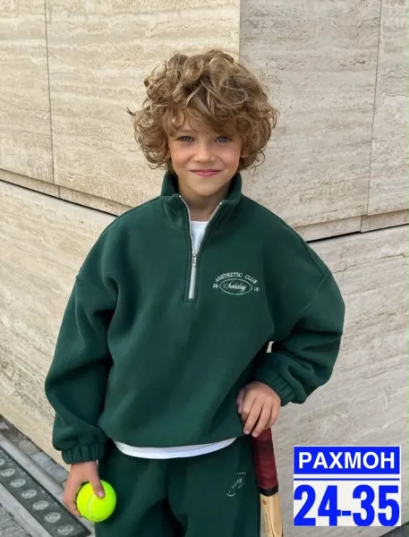 Тёплая кофта для мальчика — фото 1