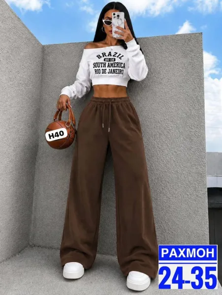 Брюки Фабричный штаны, двухнитка — фото 2