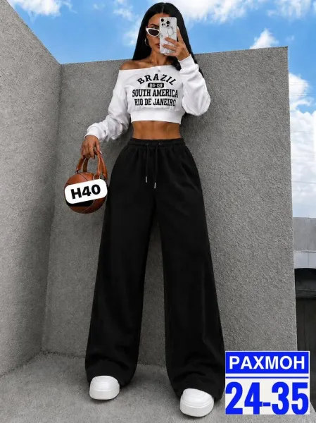 Брюки Фабричный штаны, двухнитка — фото 3