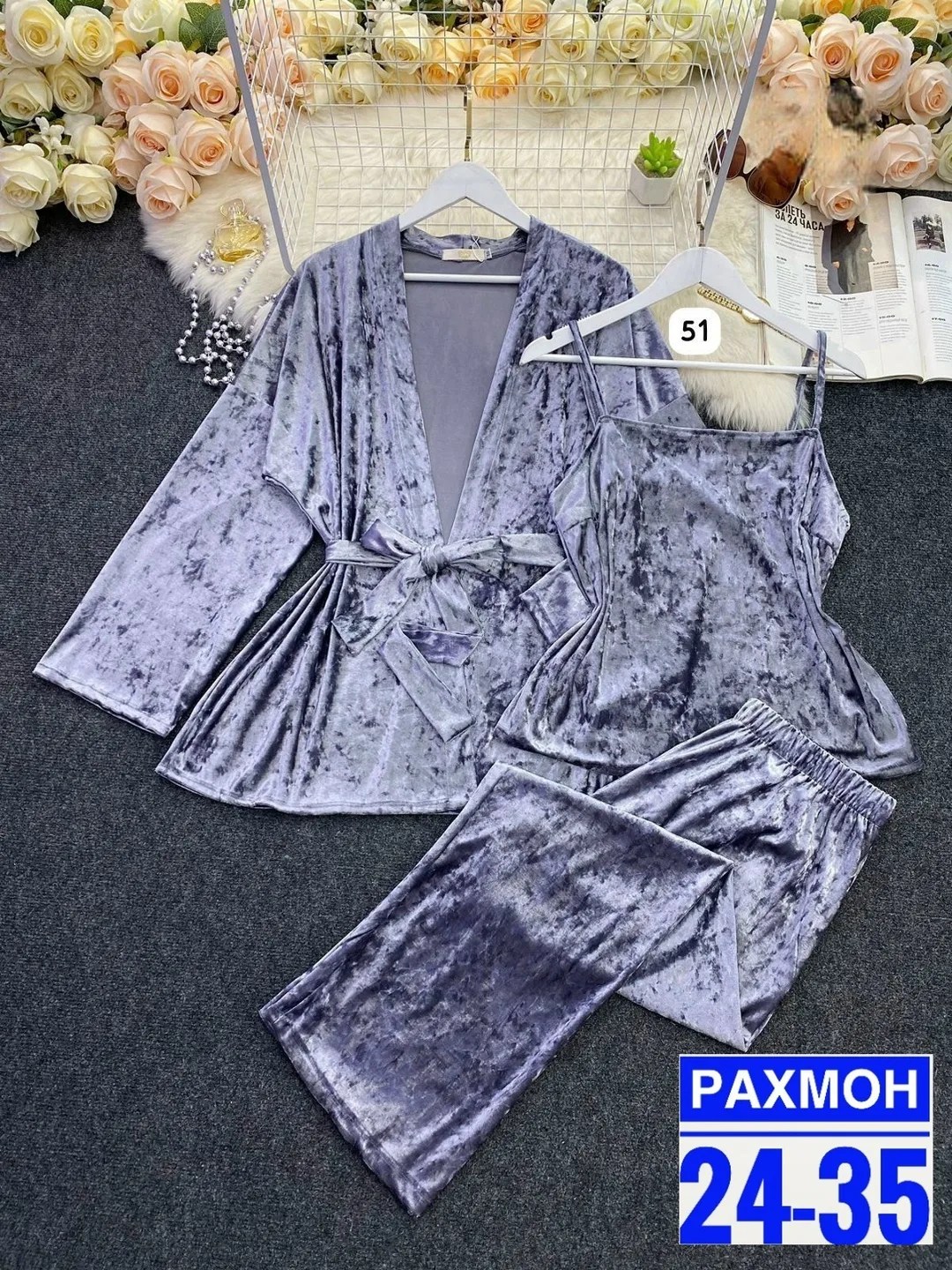 Нежный комплект из топика — фото 5
