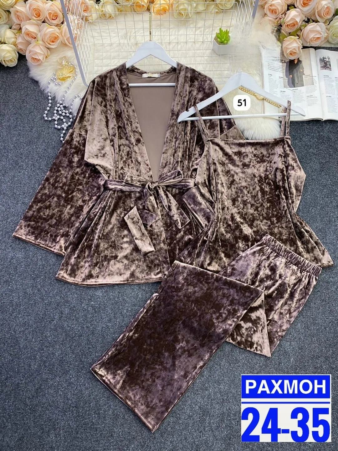 Нежный комплект из топика — фото 6