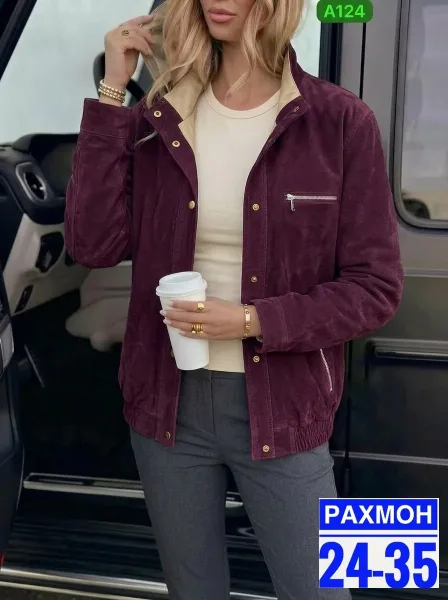 Бомбер из качественного материала — фото 2