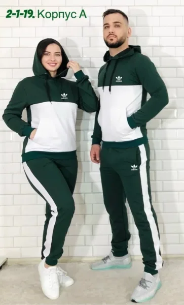 Спортивный костюм из натурального хлопка — фото 12