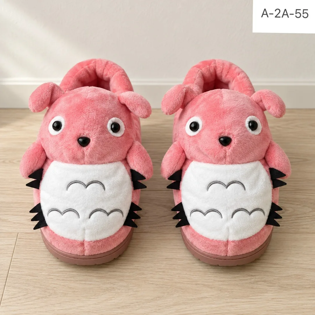 Тапки из флиса с меховым ворсом и задником — фото 7