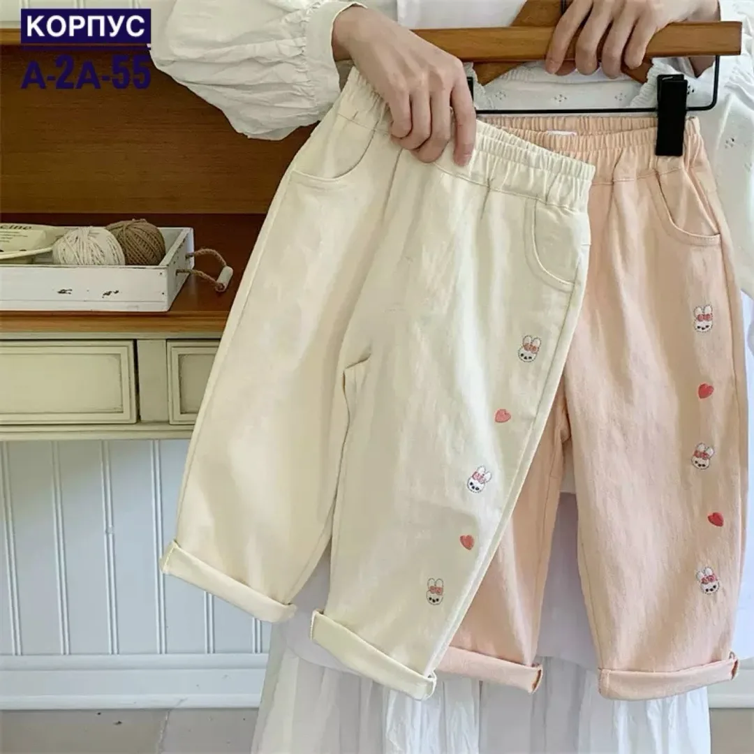 Штаны из полиэстера, подходят для повседневной носки — фото 1