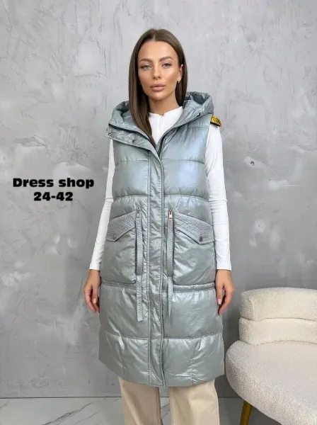 Лёгкий жилет из синтепона — фото 1