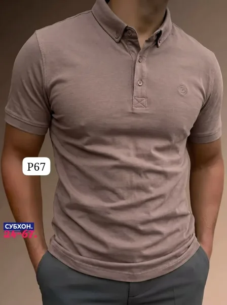 Футболка POLO из хлопка — фото 1