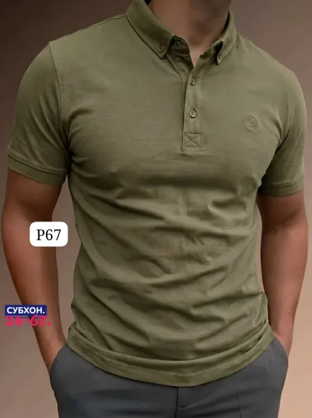 Футболка POLO из хлопка — фото 5