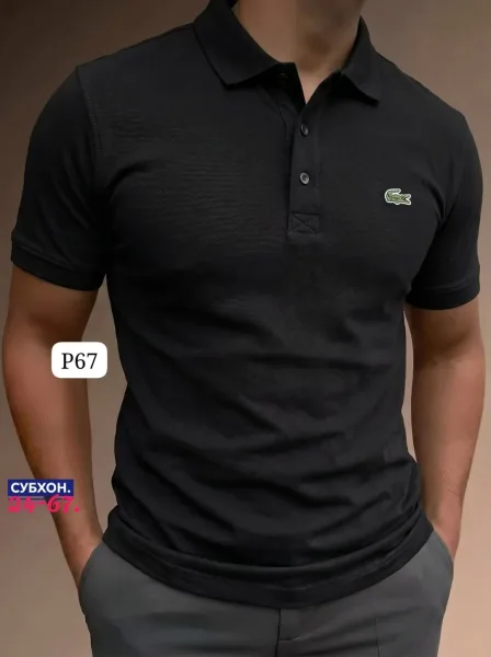 Футболка POLO из хлопка — фото 6