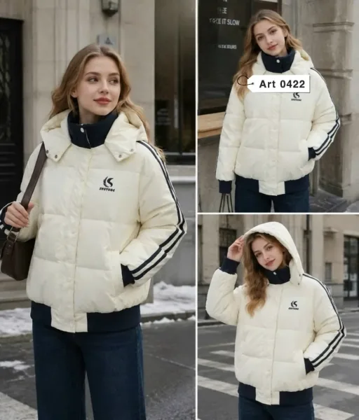 Демисезонная куртка из хлопка — фото 1