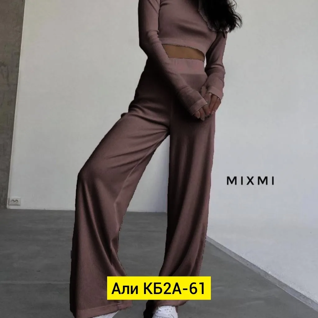 Костюм двойка в стиле лапша — фото 6