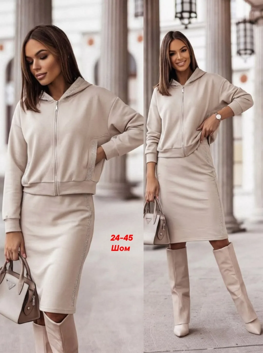 Костюм, хлопок — фото 4