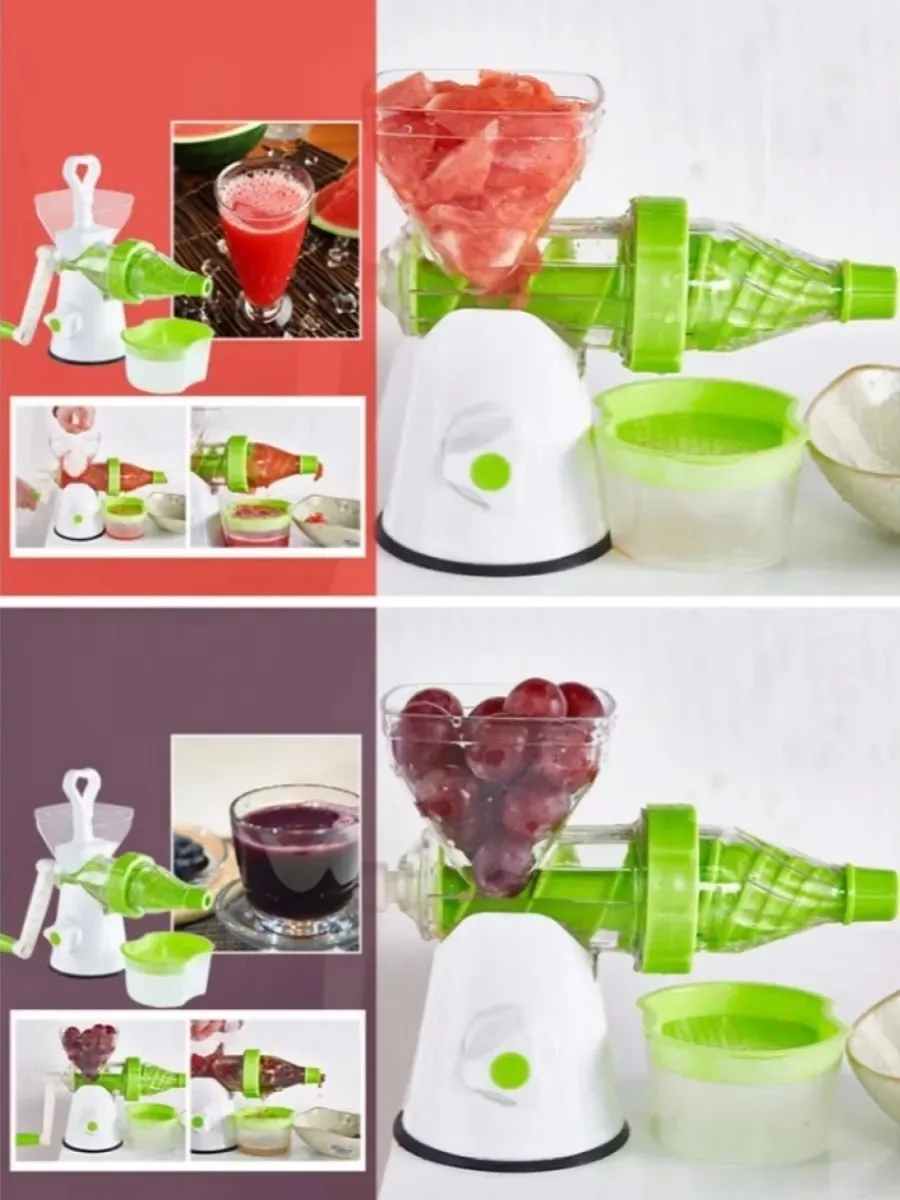 Соковыжималка механическая Fresh, цвет зелёный — фото 9
