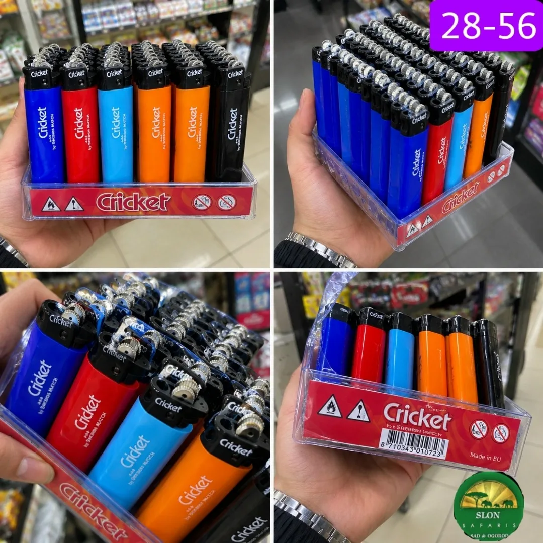 Зажигалки Cricket набор разных цветов — фото 2