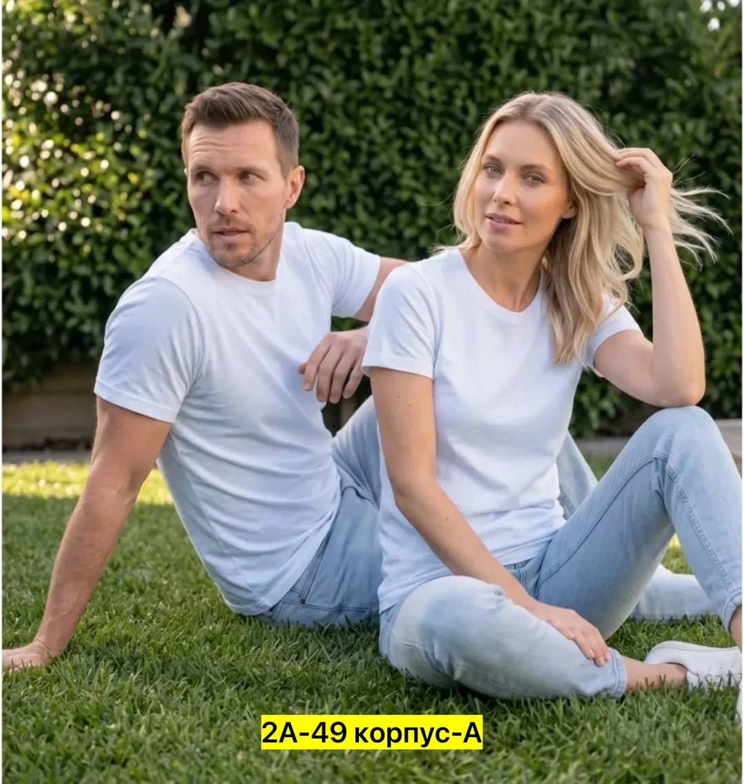 Мужская футболка из 100 хлопка — фото 1