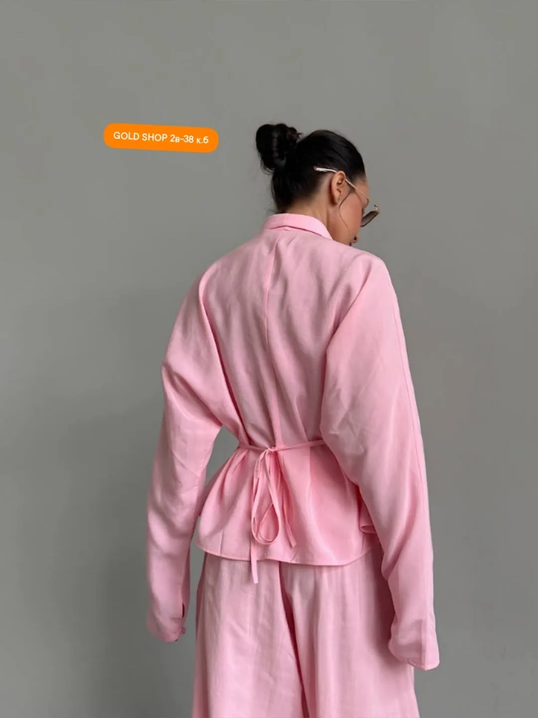 Linen Chic костюм Premium Зелёный — фото 2