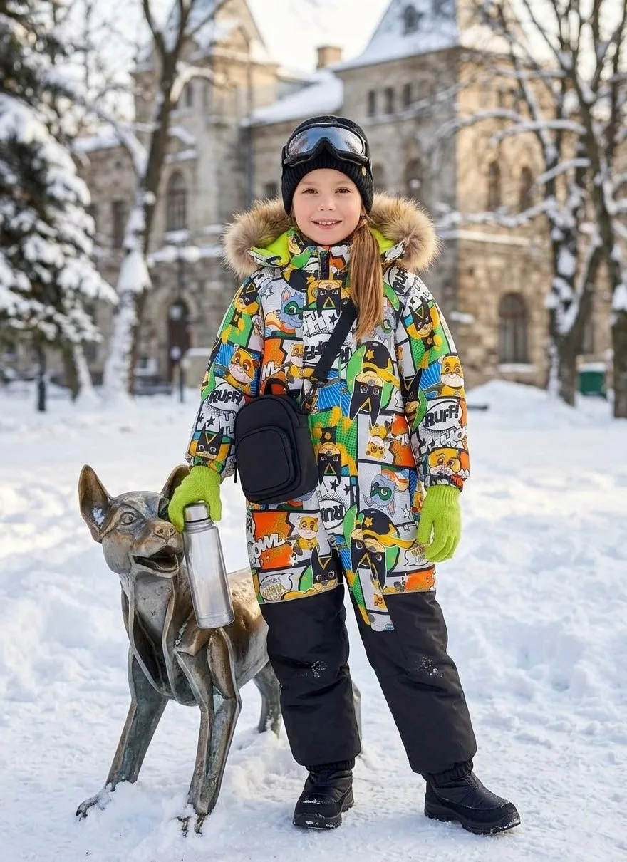 Детские зимние комбинезоны Misha Lasiele — фото 3