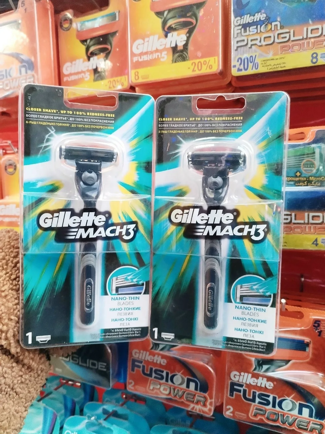 Gillette Mach3 Бритвенный станок Gillette Mach3 — фото 5
