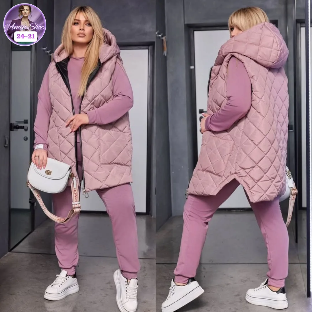 Теплый костюм из флиса и синтепона — фото 3