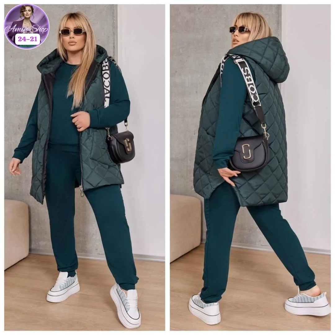 Теплый костюм из флиса и синтепона — фото 4