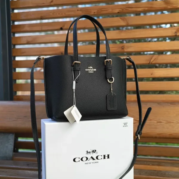 Сумка COACH, кожа — фото 4