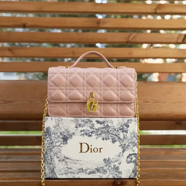 Сумка DIOR, кожа — фото 3