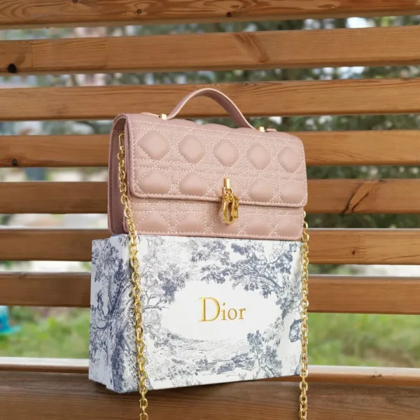 Сумка DIOR, кожа — фото 4