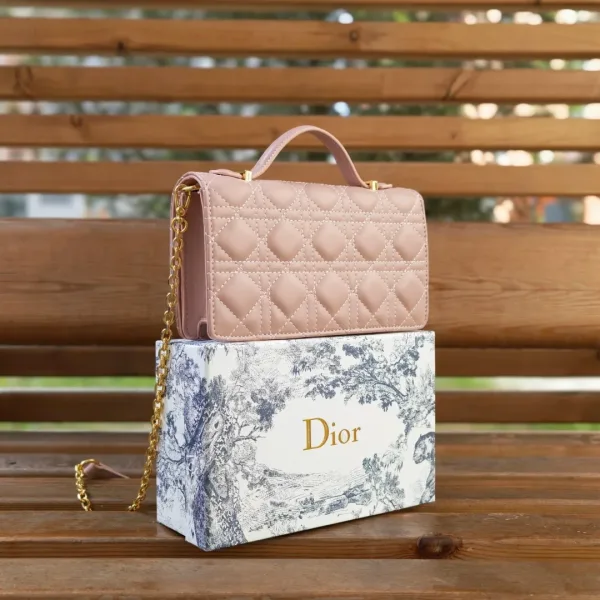 Сумка DIOR, кожа — фото 10