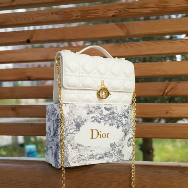 Сумка DIOR, кожа — фото 5