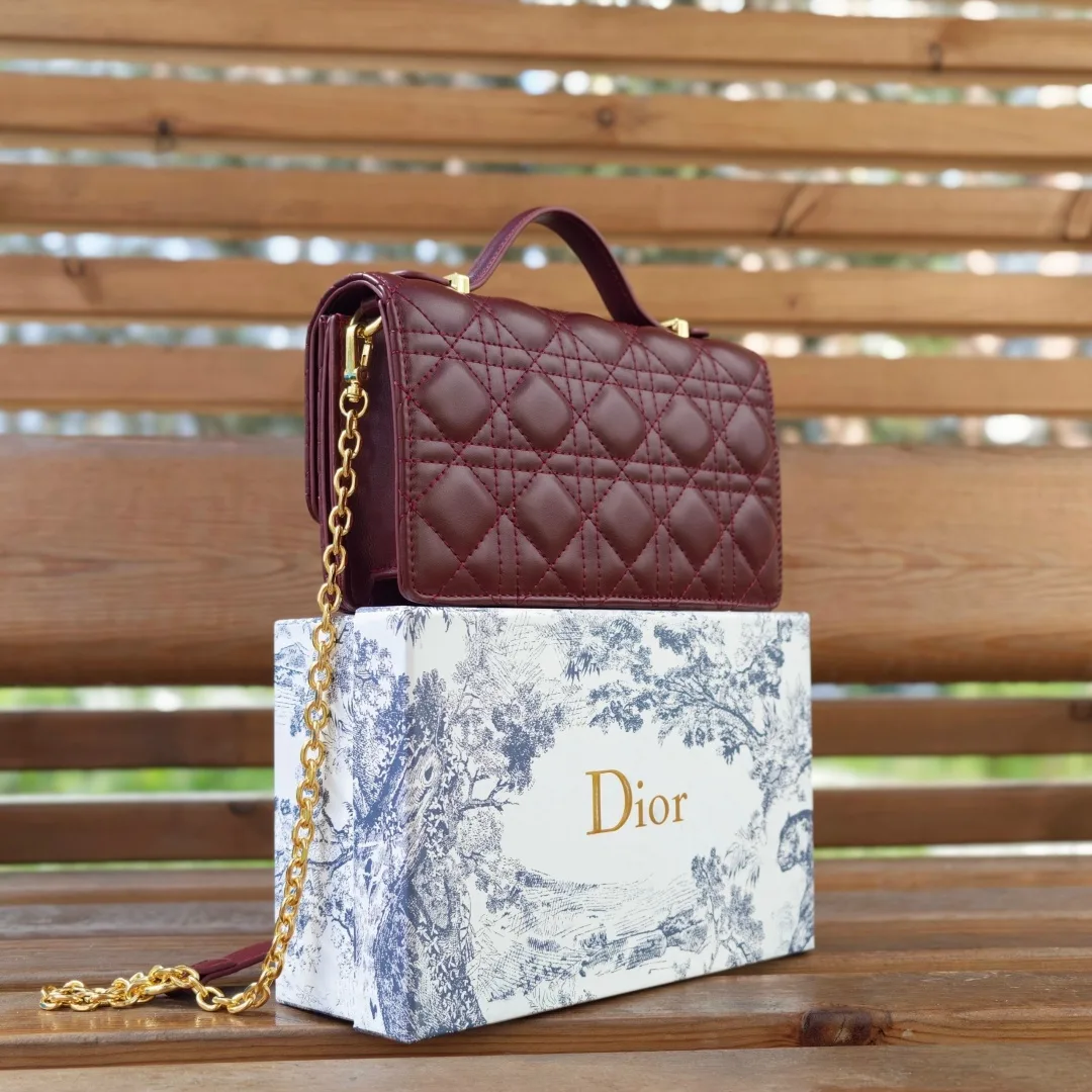 Сумка DIOR, кожа — фото 2