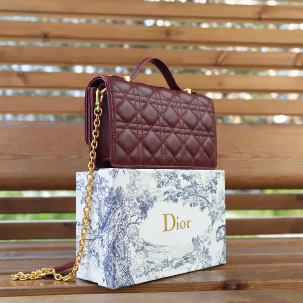 Сумка DIOR, кожа — фото 13