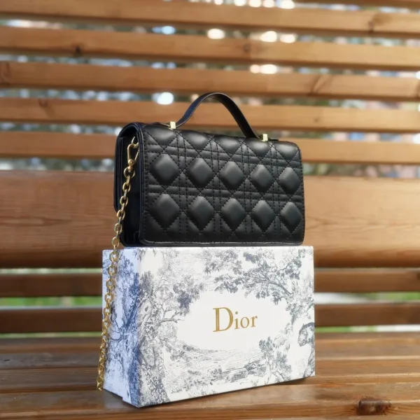 Сумка DIOR, кожа — фото 4