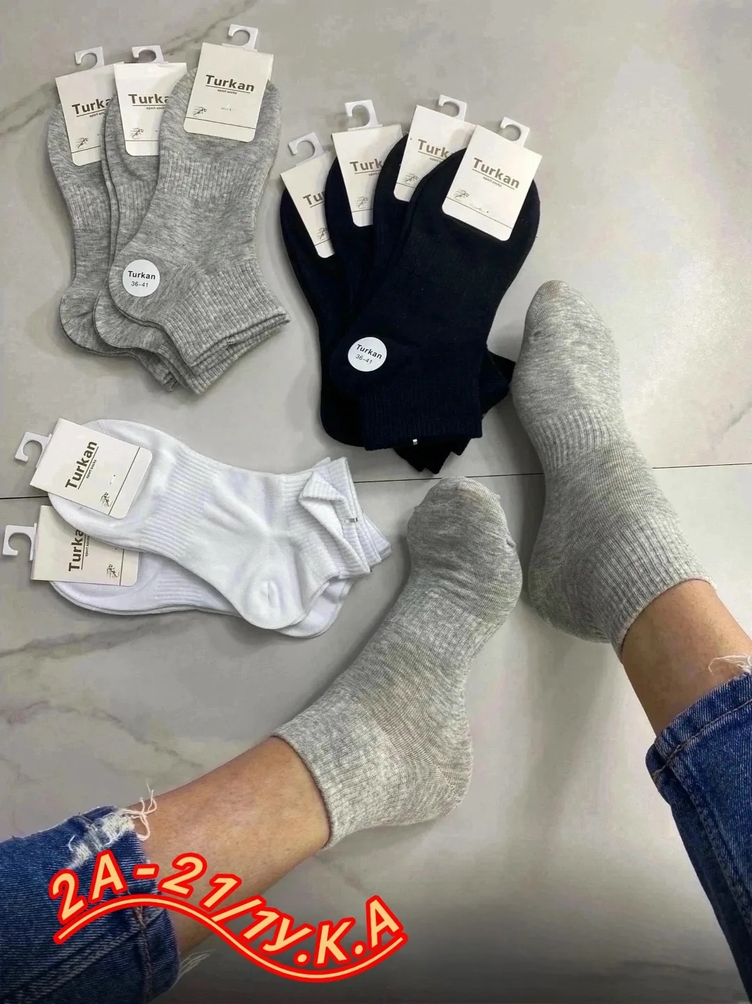 Короткие женские носки пр-во Турция — фото 1