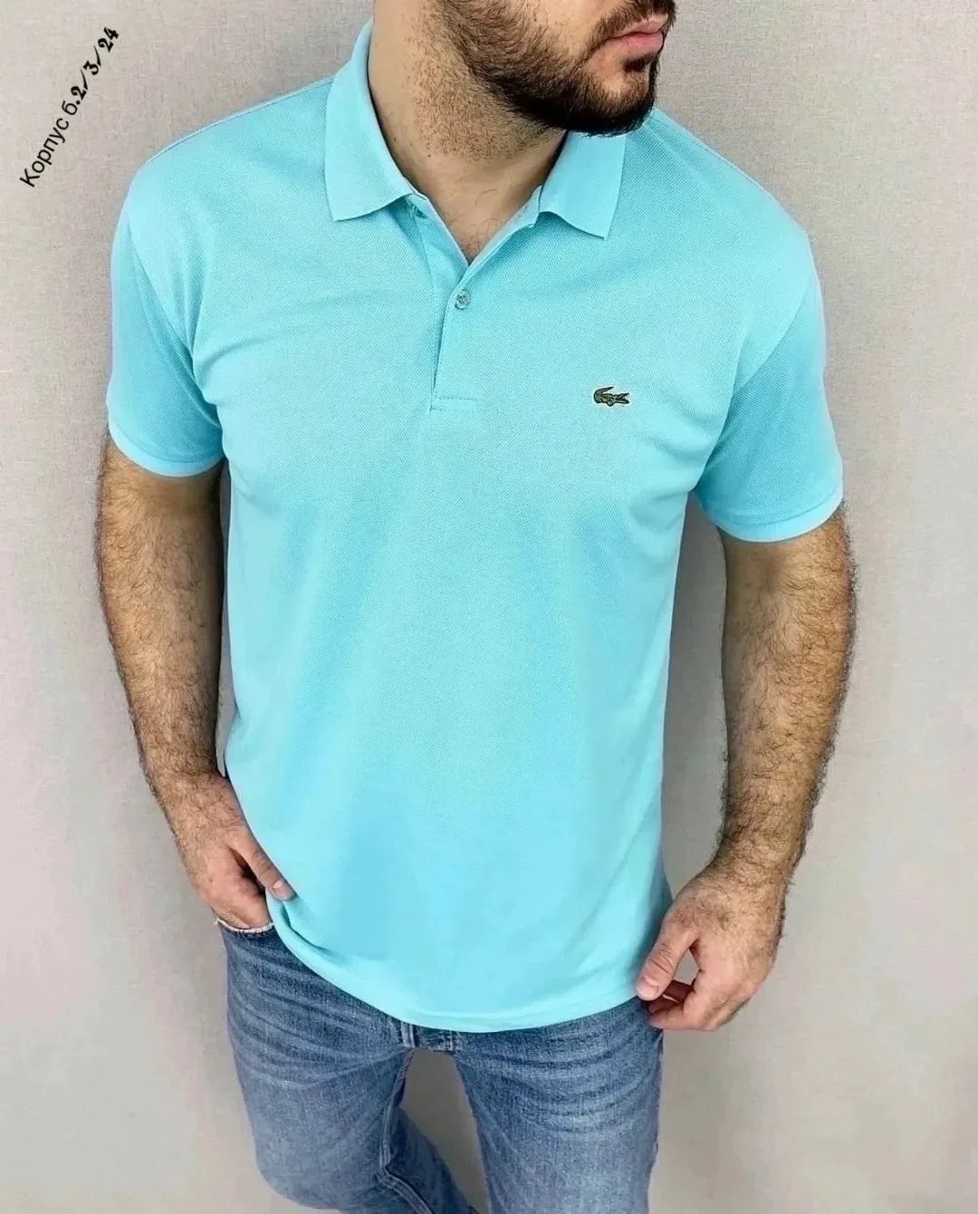 Футболка поло Lacoste — фото 2