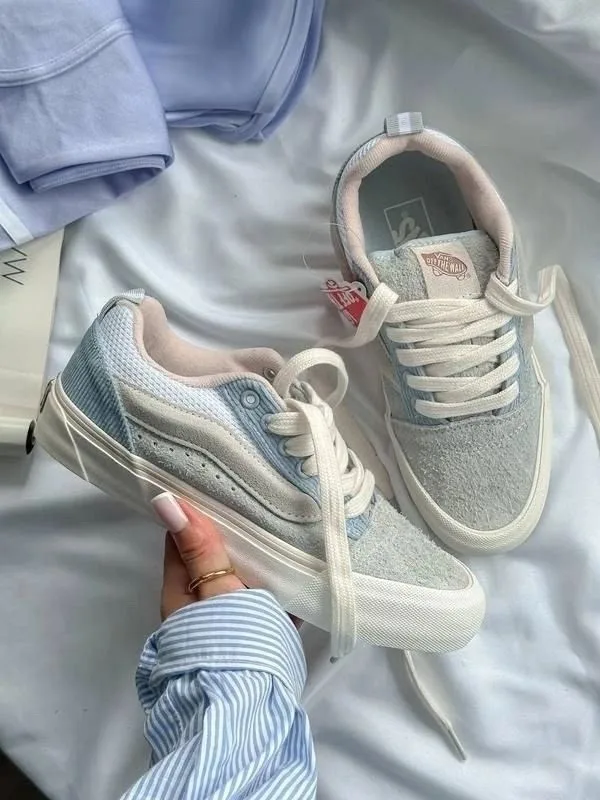 Кеды женские Кроссы “VANS”, сетка — фото 1
