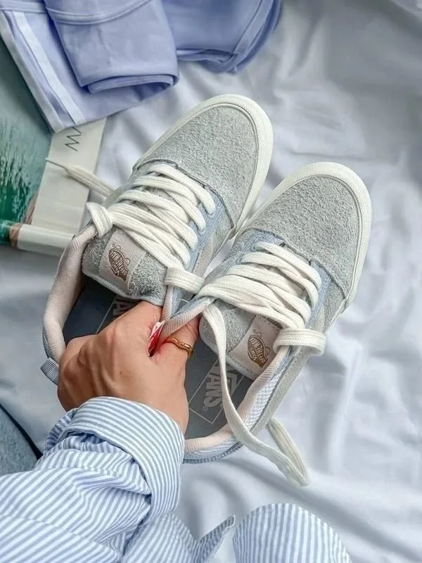 Кеды женские Кроссы “VANS”, сетка — фото 2