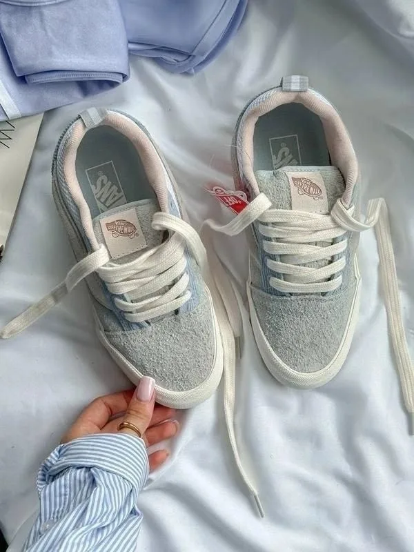 Кеды женские Кроссы “VANS”, сетка — фото 3