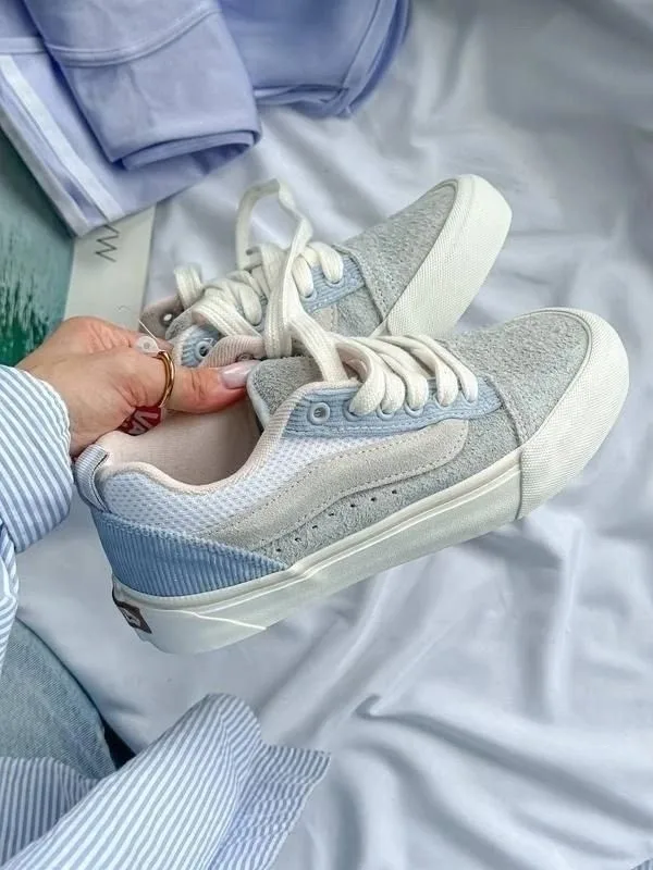 Кеды женские Кроссы “VANS”, сетка — фото 4