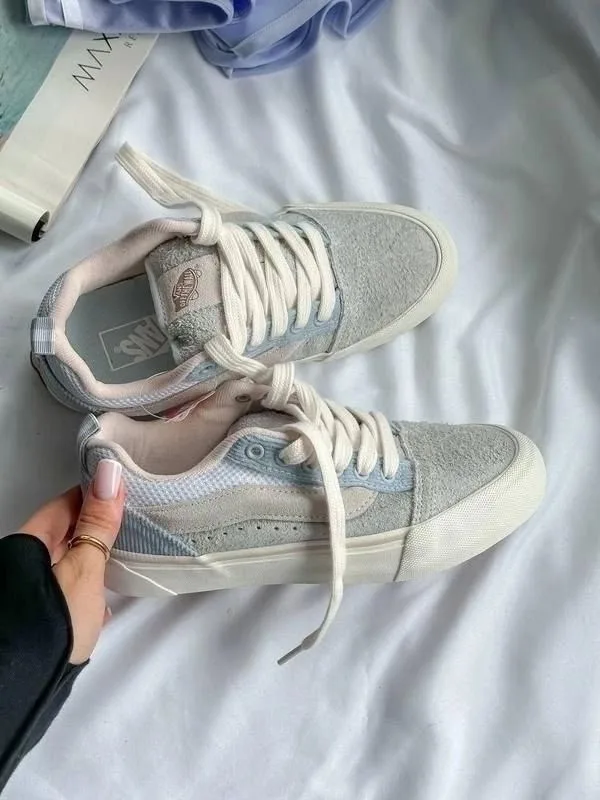 Кеды женские Кроссы “VANS”, сетка — фото 5