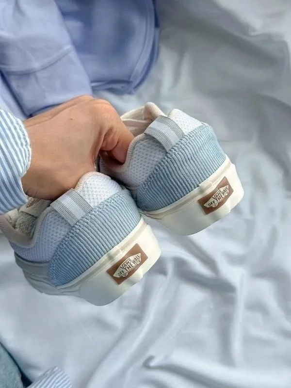 Кеды женские Кроссы “VANS”, сетка — фото 6