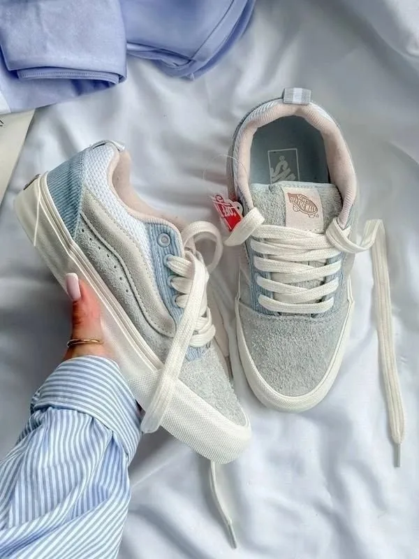 Кеды женские Кроссы “VANS”, сетка — фото 7