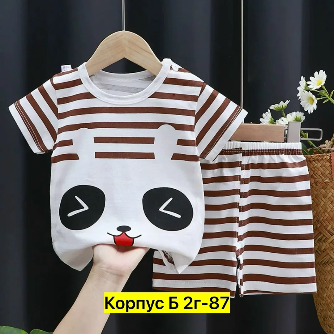 Костюм из хлопка для мальчиков или девочек — фото 6